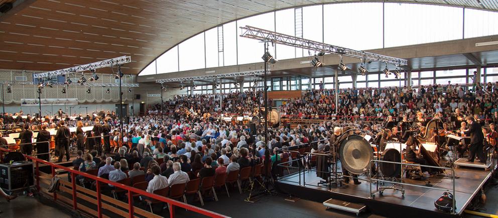 Darmstadt - Sporthalle Böllenfalltor