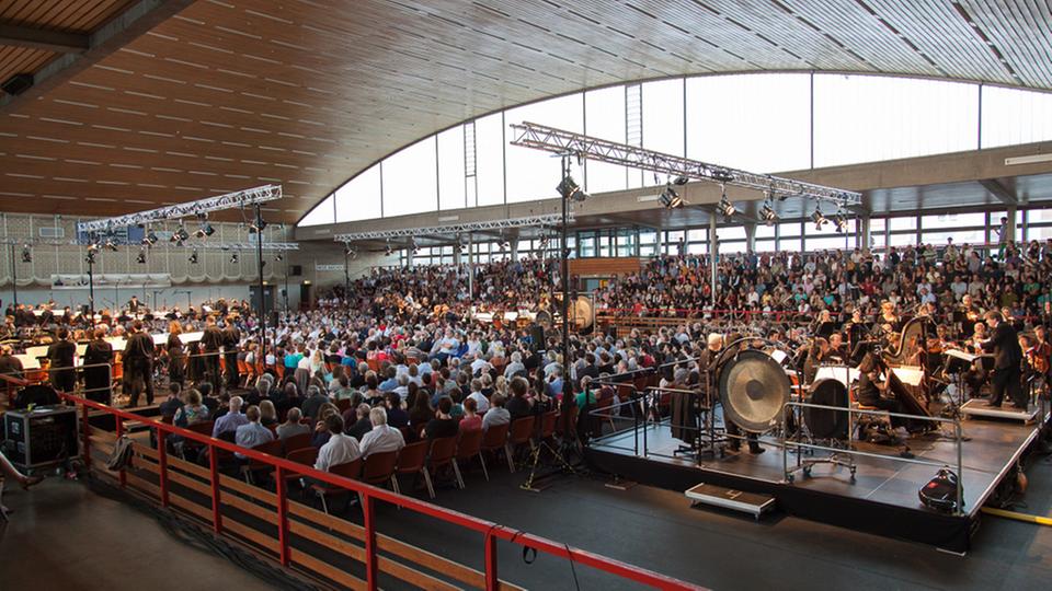 Darmstadt - Sporthalle Böllenfalltor