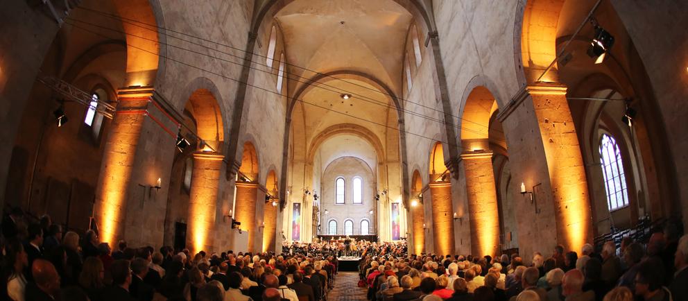 Konzert im Kloster Eberbach beim Rheingau Musik Festival