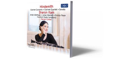 CD-Cover Hindemith-Klarinettenkonzert