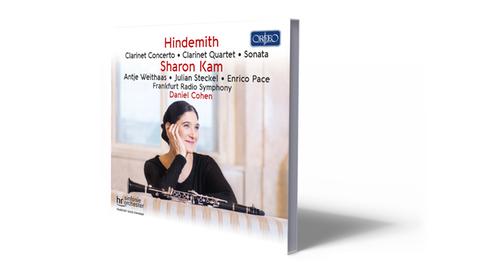 CD-Cover Hindemith-Klarinettenkonzert