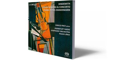 CD-Cover Hindemith Violin