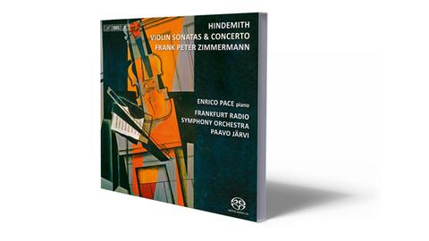 CD-Cover Hindemith Violin