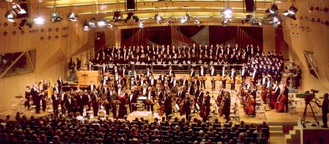 Orchester im hr-Sendesaal