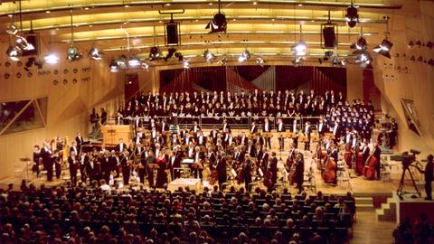 Orchester im hr-Sendesaal